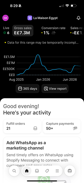 From zero audience to 70K+ combined social followers, with approximately C$300K in reported sales in one year and C$80K-C$100K in Meta ad spend managed.